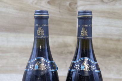 2 Bouteilles de CLOS DE VOUGEOT 1996, GRAND...