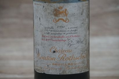 1 bouteille de Pauillac Château Mouton Rothschild...