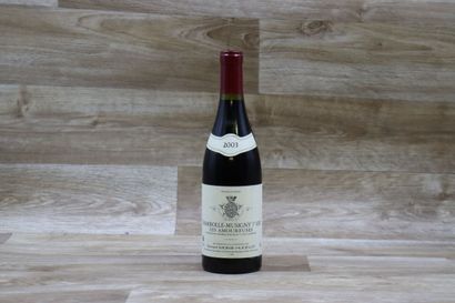 1 Bouteille de CHAMBOLLE-MUSIGNY 2003, LES...