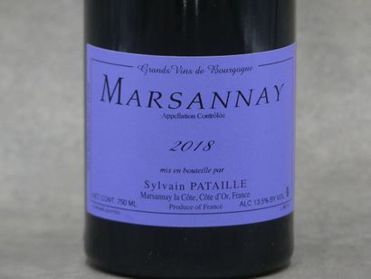 Réunion de 9 bouteilles Marsannay Clos du...