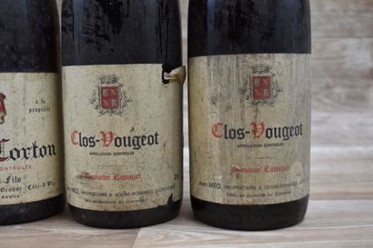 Lot panaché de 5 bouteilles de BOURGOGNE...