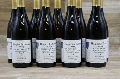 SAINT ROMAIN blanc.
9 bouteilles de SAINT...