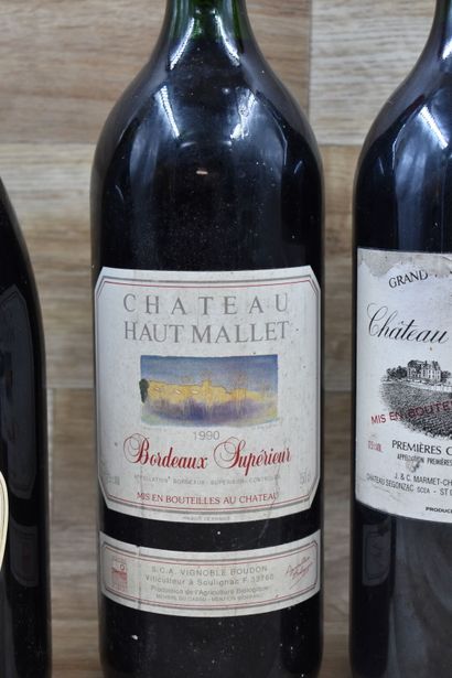 Réunion de 4 magnums : 

1 CELLIER DE LA...