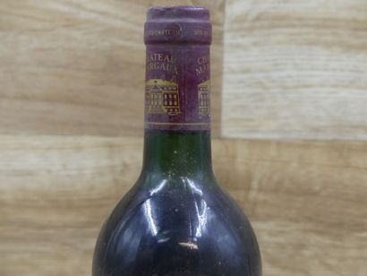1 bouteille CHATEAU MARGAUX 1987 Margaux...