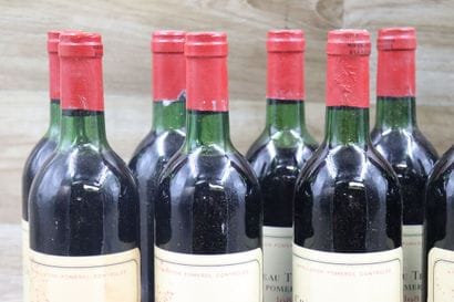 12 Bouteilles de POMEROL 1981, CHATEAU TROTANOY,...
