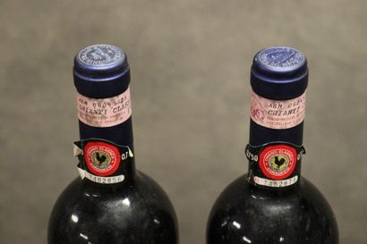 2 bouteilles de Chianti Ai Mori 1997 rouge,...