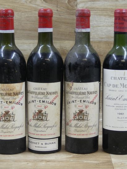 CHATEAU LA GAFFELIERE NAUDES
4 Bouteilles...