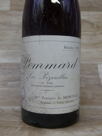 5 Bouteilles de POMMARD 1er CRU 1972, LES...