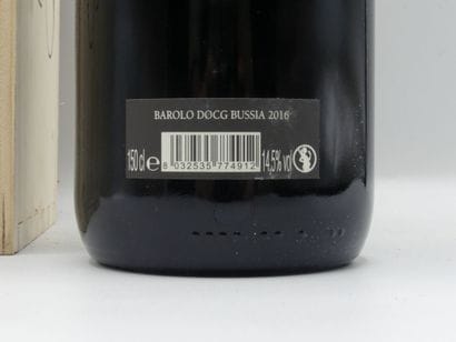 1 MG BAROLO BUSSIA PARUSSO, ROUGE 2016



VENTE...