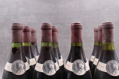 12 bouteilles CUVEE DU PAPE JEAN PAUL II...