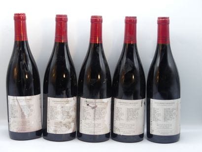 5 Bouteilles VOSNE ROMANEE 1C LES ROUGES...