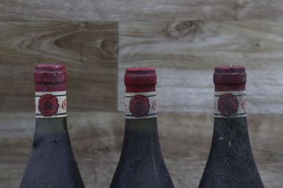 5 bouteilles de CHATEAUNEUF DU PAPE 1947....