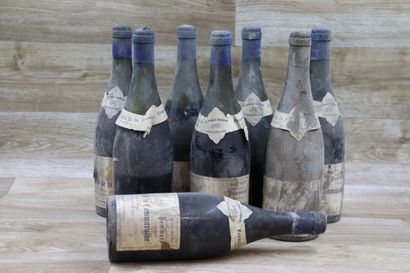POMMARD 1937
8 bouteilles de POMMARD 1937,...