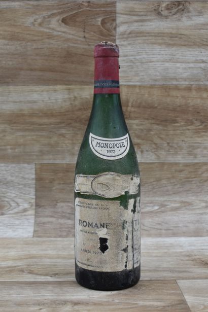 ROMANÉE CONTI 1972
1 bouteille de ROMANEE...