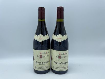 2 bouteilles JACQUESSON, Gevrey-Chambertin,...