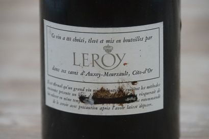 1 bouteille d'Auxey-Duresses 1966 mise L...