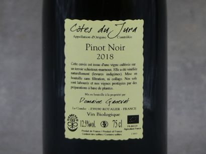 1 Bouteille COTES DU JURA RGE EN BILLAT GANEVAT,...