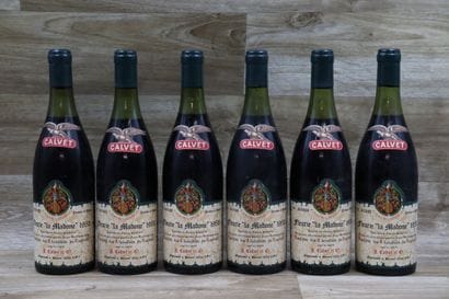 FLEURIE 1953
6 bouteilles de FLEURIE 1953...