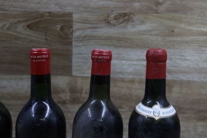 Lot panaché MEDOC. 4 bouteilles Château ROSE...