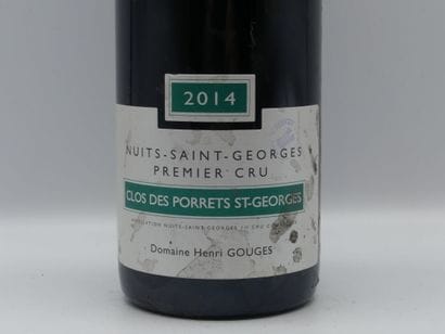 1 Bouteille NUITS SAINT GEORGES 1C CLOS DES...