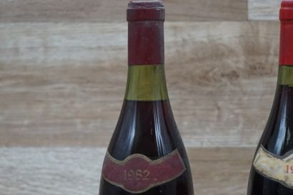 2 bouteilles de vin rouge de Bourgogne Côte...