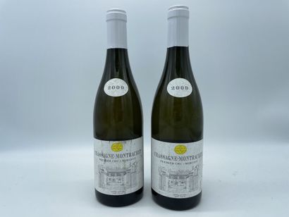 2 bouteilles de Chassagne-Montrachet 1er...