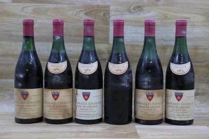 6 Bouteilles Clos de Citeaux Pommard-Epenots
6...