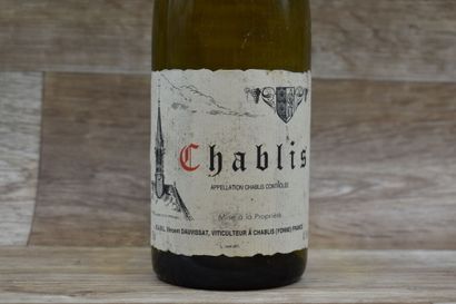 1 bouteille de CHABLIS 2001, domaine Vincent...