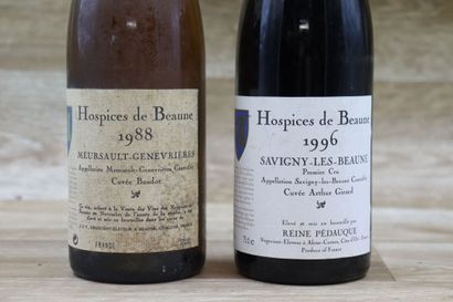 2 Bouteilles HOSPICES DE BEAUNE dont : 1...