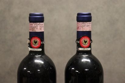 2 bouteilles de Chianti Ai Mori 1997 rouge,...