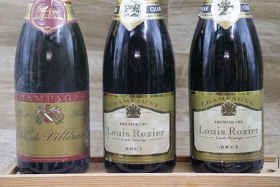 Lot de 10 Bouteilles de Champagne dont :...