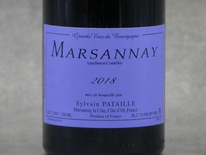 Réunion de 9 bouteilles Marsannay Clos du...