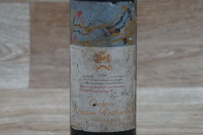 1 bouteille de Pauillac Château Mouton Rothschild...
