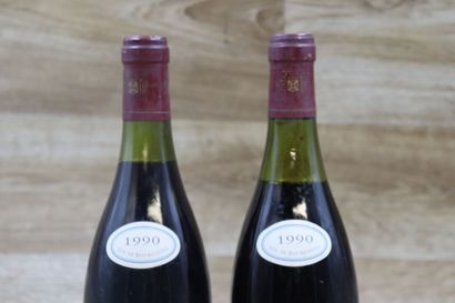 2 Bouteilles de POMMARD 1990, CHARMOTS, DOMAINE...