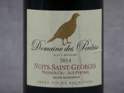 1 Bouteille NUITS SAINT GEORGES 1C CLOS DES...