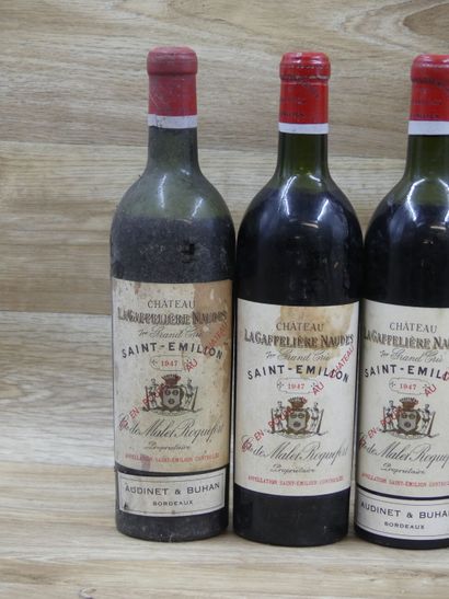 CHATEAU LA GAFFELIERE NAUDES
4 Bouteilles...
