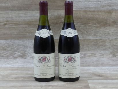 2 bouteilles de Corton 