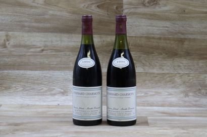 2 Bouteilles de POMMARD 1990, CHARMOTS, DOMAINE...