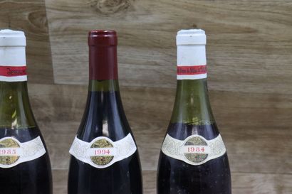 Lot de 5 Bouteilles DOMAINE JESSIAUME PERE...