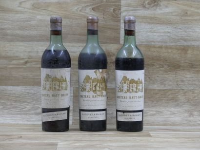 CHATEAU HAUT-BRION 1944
3 bouteille de CHATEAU...