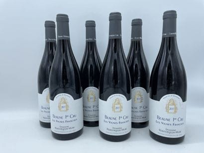 6 bouteille de Beaune 1er Cru, Les Vignes...