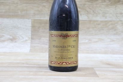 Réunion de 2 bouteilles Maranges 1er Cru...