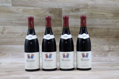 4 Bouteilles de BEAUNE 1999, LYCEE VITICOLE....