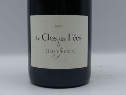 Réunion de 3 bouteilles Cotes du Roussillon...