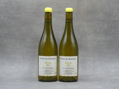 2 bouteilles ALLOBROGES BLC SILICE DOM.ARDOISIERES,...