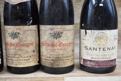 Lot de 6 bouteilles comprenant :

- 2 bouteilles...