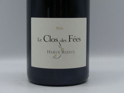 Réunion de 3 bouteilles Cotes du Roussillon...
