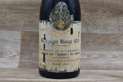 1 Magnum de Bourgogne rouge 1976. Tastevinage....