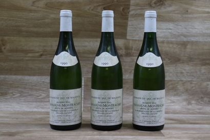 CHASSAGNE MONTRACHET 1er Cru
3 bouteilles...