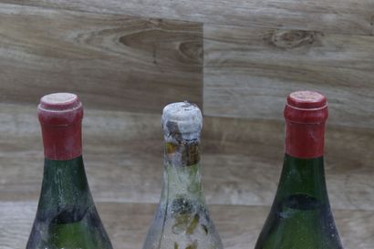 3 bouteilles de VIEUX MARC 1938, Meunier....